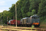 16.08.2014 Zabytkowy pociąg towarowy na stacji w Międzychodzie0
