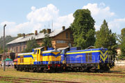 08.08.2015 SM42-2236 i SU42-506 podczas parady w Międzychodzie