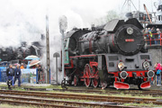 27.04.2013 Parowozy przygotowują się do parady