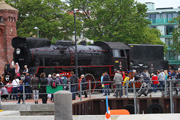 31.05 Lokomotywa parowa Ol49-69 w Kołobrzeg Port