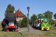 16.08.2015 Pociąg Ełckiej Kolei Wąskotorowej i Ty2-1285